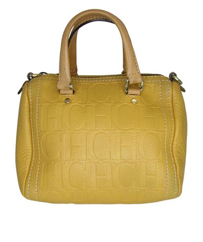 Mini Andy, 300&euro;, Bolso, Amarillo, Animal - Piel, Vista frontal